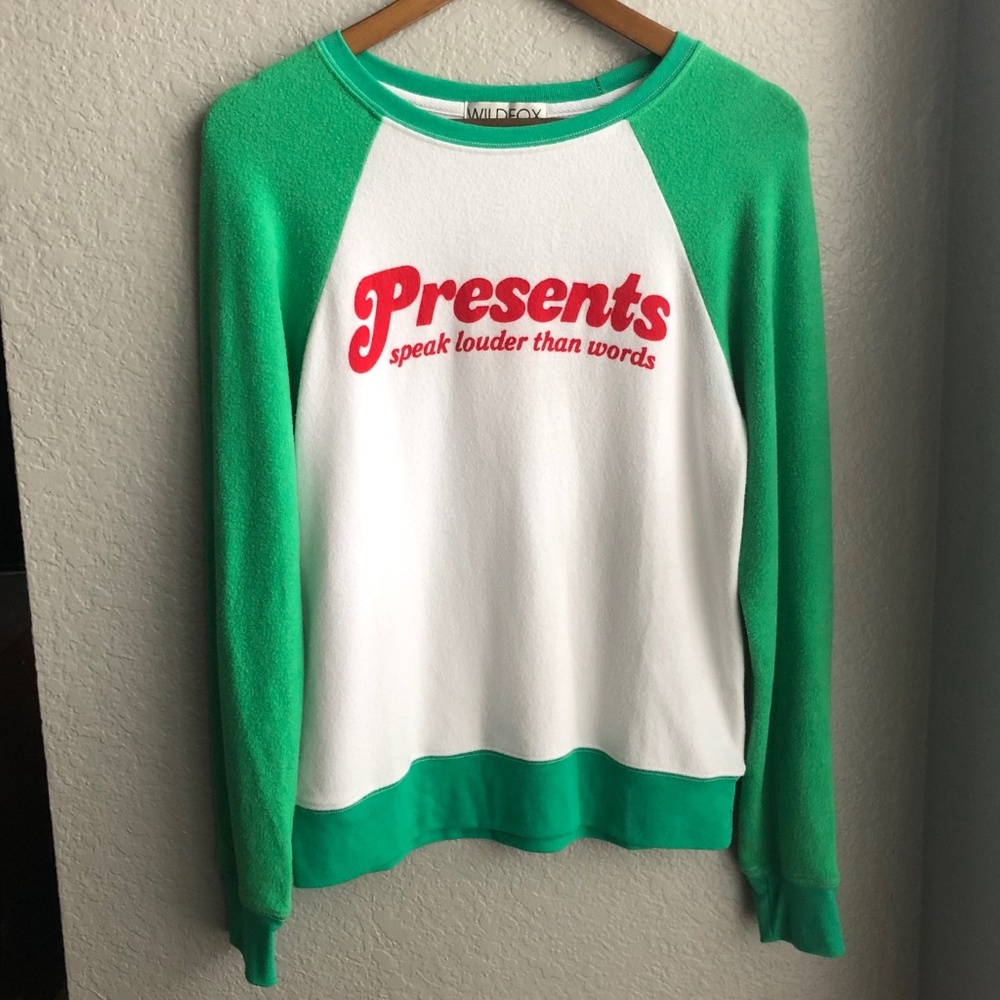 Wildfox Presents Speak Louder Than Words Pullover